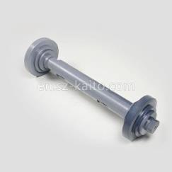 Chain link tension wheels assembly